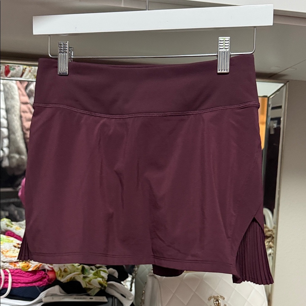 Lululemon Athletica Maroon Skort